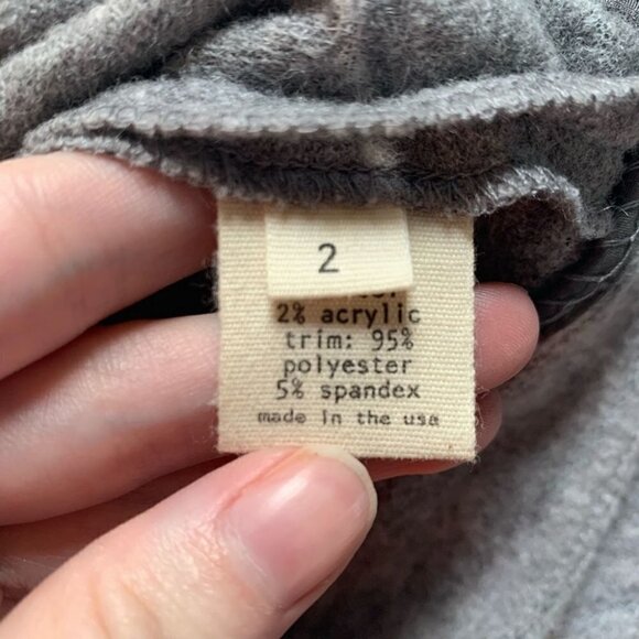 L’AGENCE for Intermix Gray Wool Long Sleeve - Picture 5 of 8